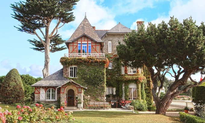 Saint-Cast-le-Guildo Casa | Villa la Feuillade - Magnifique Maison Vue Mer