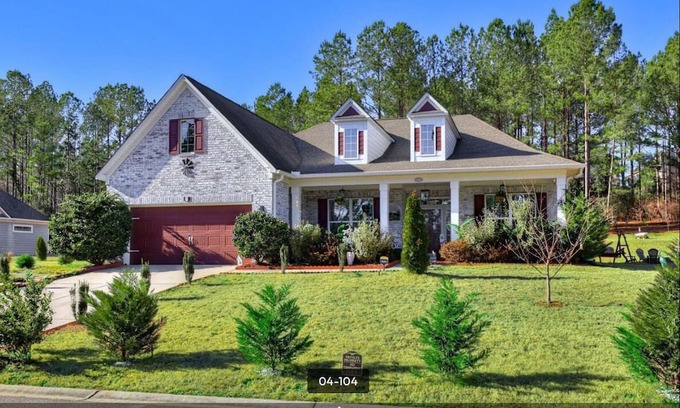 Aiken Casa | Peaceful 4-bedroom house in Trolley Run