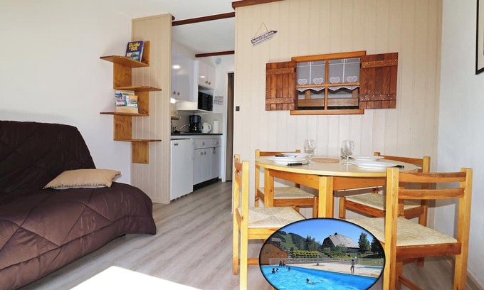Metabief Apartamento | 4-person studio, at the foot of the ski and mountain bike slopes (9)