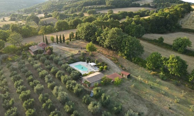 Sorano Casa | Among olive trees and silence: farmhouse with pool and olive grove in the Etruscan Maremma