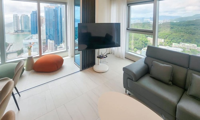 Haeundae Casa | 4-bedroom building in fabulous Busan with AC, additional facilities.