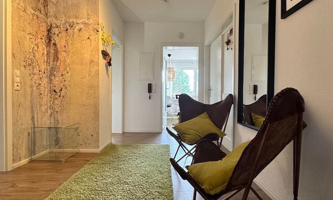 Fichtelberg Apartamento | Ferienwohnung Fichtel-STEIN - Holiday apartment, shower and bath, WC, 2 bedrooms
