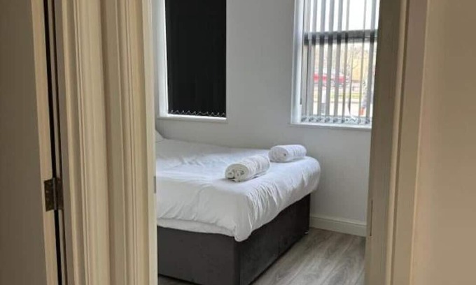 Scunthorpe Apartamento | Train Station Aparthotel - Free Wifi, Free Parking Deluxe Double Studio