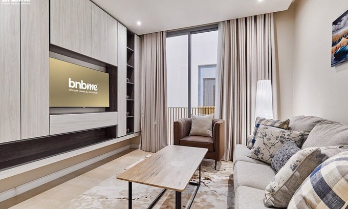 Riyadh Condominio | bnbme | Luxury 2BR Apt with Furnished Outdoor Space