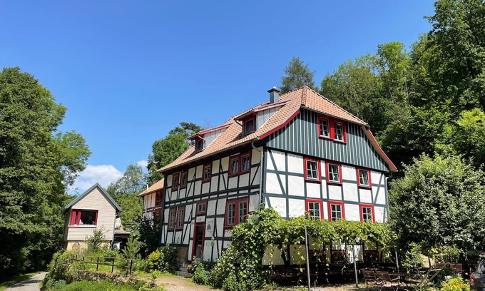 Heringen Apartamento | Apartment with sauna in historic watermill