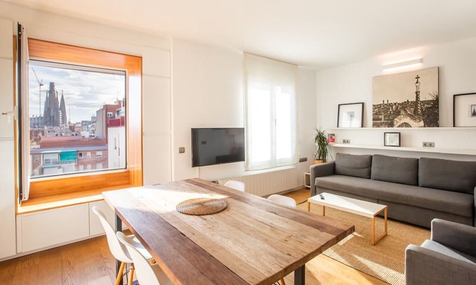 El Camp de l'Arpa del Clot Apartamento | A4IND1122 - Apartment views Sagrada Familia