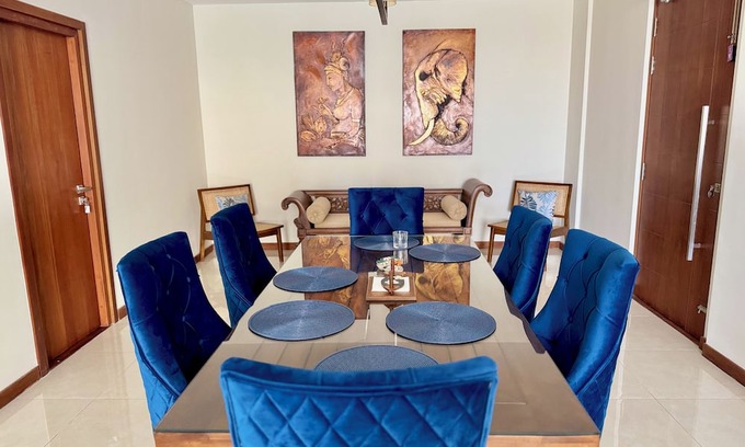Mount Lavinia Apartamento | Staysafe Marine Drive 3BR