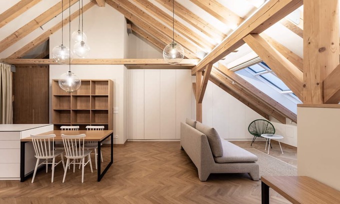 Vinohrady Apartamento | Cozy Attic Loft with Terrace in Prime Location