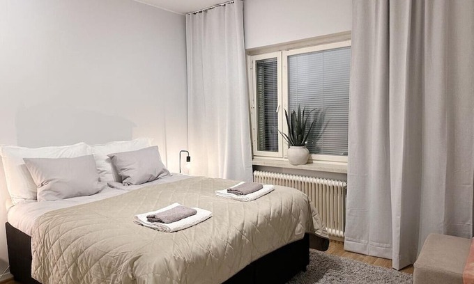 Lahti Apartamento | Bright & Cozy 1BR Home in Central Lahti