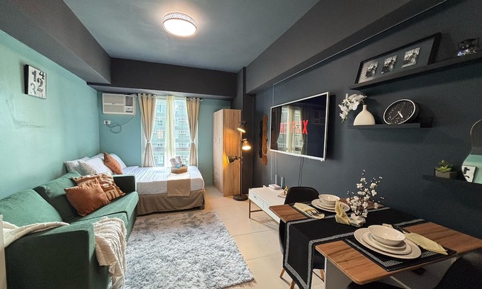 Lahug Condominio | IT Park - Avida Towers Riala T1, Netflix, Coffee Machine, Pool Access, 100 Mbps