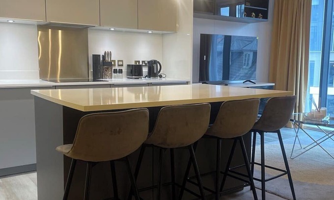 Convention Quarter Apartamento | Stylish & Comfy 1-Bed Apartment in Central Birmingham
