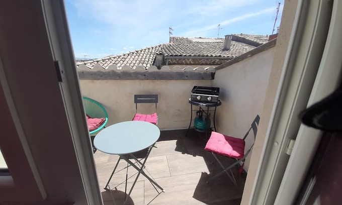 Bourg-Saint-Andeol Apartamento | Apartment 103 - Cosy T2 40 m²
