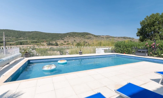 Lagorce Cabaña | Magnifico alloggio nel sud dell'ardeche con cime