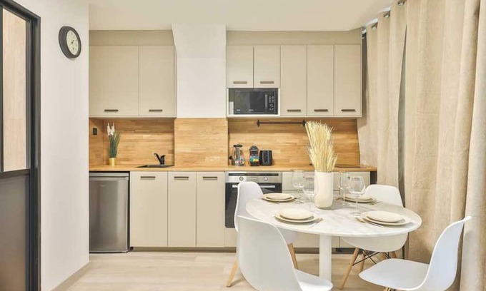 Flandres Apartamento | Cosy Apartment - 1BD for 4P - Canal de l'ourcq