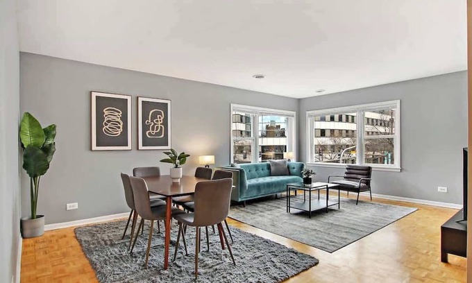 Evanston Apartamento | Tranquil 3BR/2BA Escape in Ideal Location