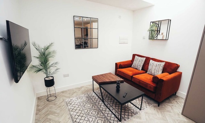 Barrow-on-Trent Apartamento | Hen & Chickens Luxury Apt Free Parking | By DerBnB
