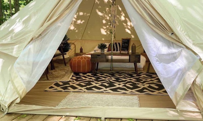Miller Lake Casa | Boho Glamping near Tobermory