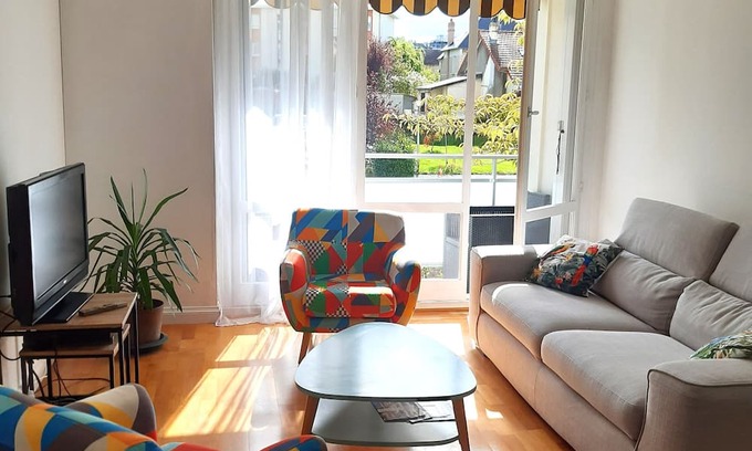 Sainte-Therese Apartamento | Apartment, city center, 2 bedrooms, private parking, 1st floor, elevator,