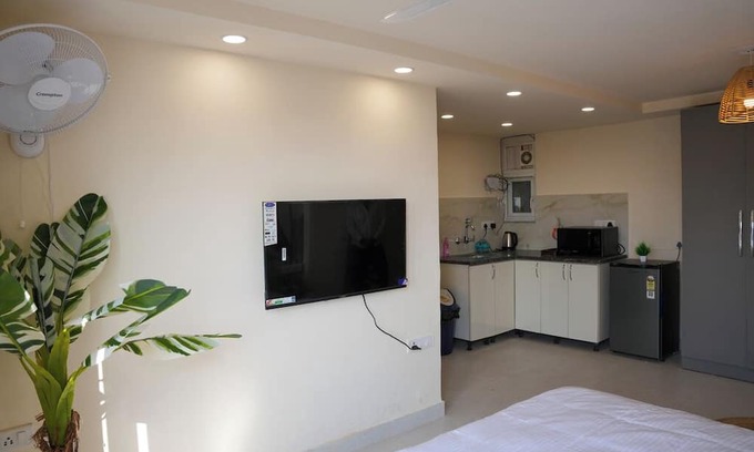 Lajpat Nagar Apartamento | 1BHK Boho Escape in Lajpat Nagar