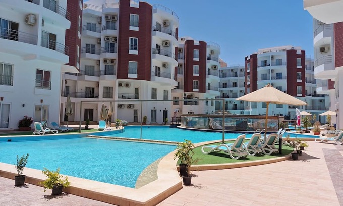 Al Ahyaa Apartamento | Cozy and Modern Studio Apartment in Hurghada Egypt Aqua palms resort