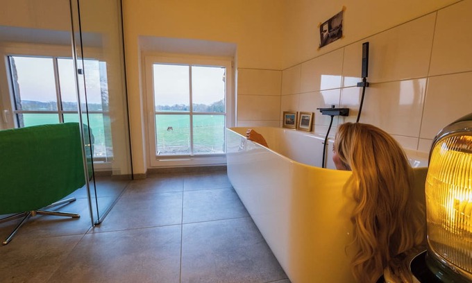 Tecklenburg Apartamento | E-Loft in the high-voltage room Altes Wasserwerk Tecklenburg special vacation apartment
