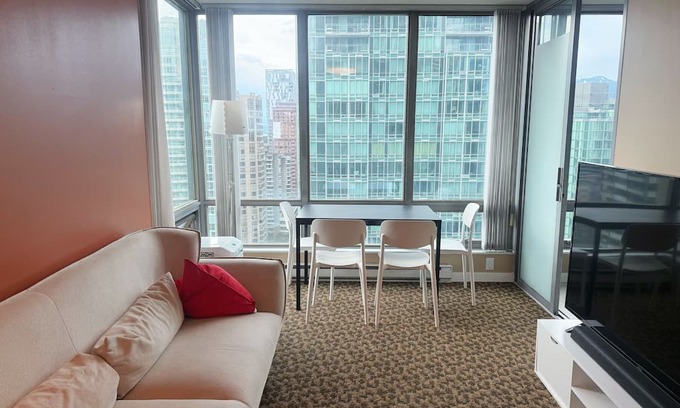 Coal Harbour Apartamento | 2 Bedroom 2 Bath In Downtown Vancouver