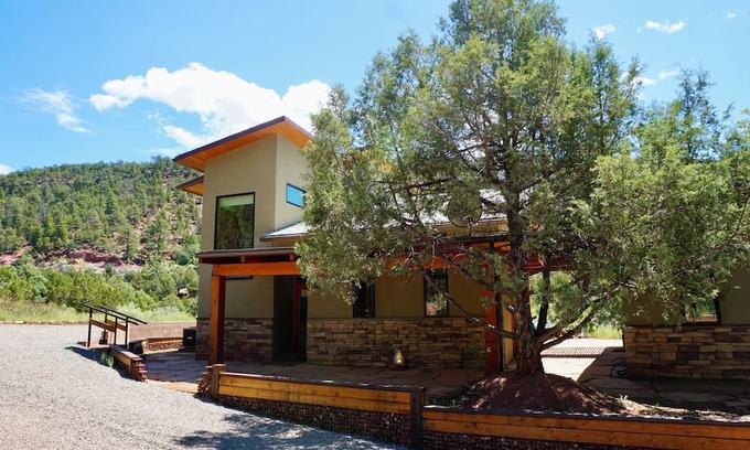 Canoncito Complejo | Family/Group Headquarters! NEW Canyon Casita on Scenic 11 Acre Santa Fe Ranch