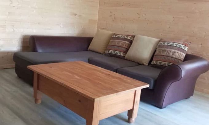 Les Sagnieres Apartamento | 2 rooms with terrace and garden at the start of hiking wifi TV washing machine