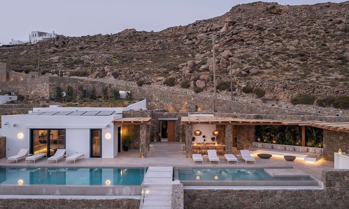 Mykonos Town Villa | Stunning Villa With Panoramic Sea Views