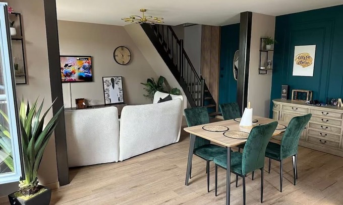 Verlinghem Casa | Cosy house near Lille with garden and private terrace