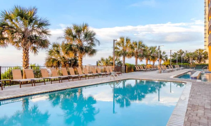 Myrtle Beach Condominio | 2 Bedroom, Oceanview, Sleeps 8, at Anderson Ocean Club Resort!