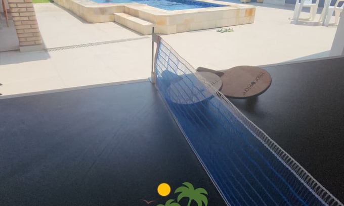 Balneario Gaivotas Casa | House 2 minutes walk from the sea, pool table and ping-pong
