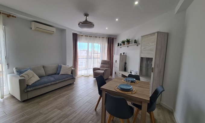 Santa Pola Apartamento | Apartamento Playamar Santa Pola centro, con piscina