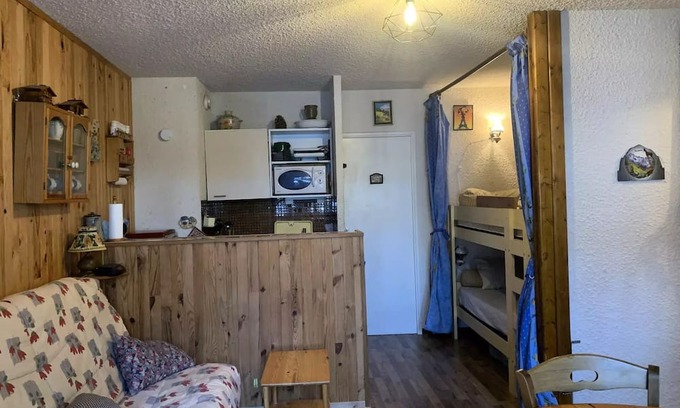 Pra Loup Apartamento | Studio for 4 people