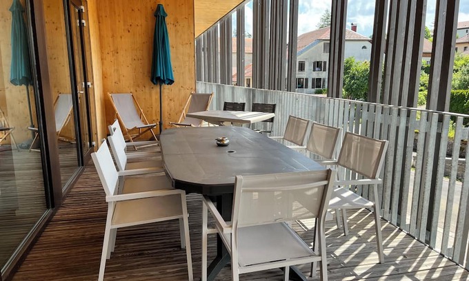 Metabief Apartamento | Le Morond - Handicap gîte for 8 people