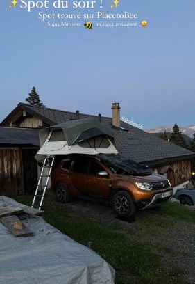 Leysin Otro | Place for camping car at leysin